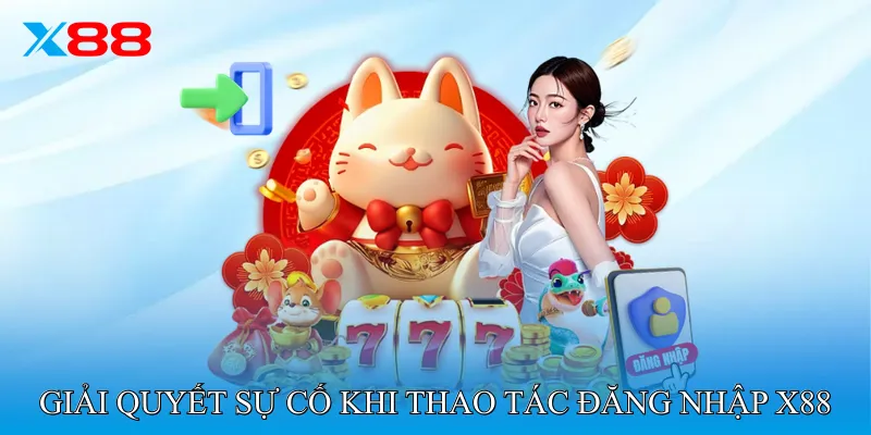 Giải quyết sự cố khi thao tác Đăng Nhập X88